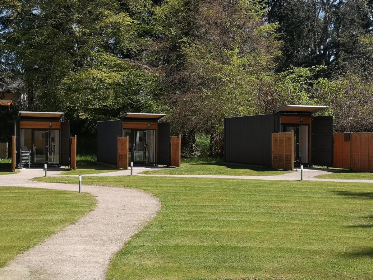 A Unique Experience In A Converted Shipping Containers, Glamness Is Adults Only Inverness Exteriér fotografie